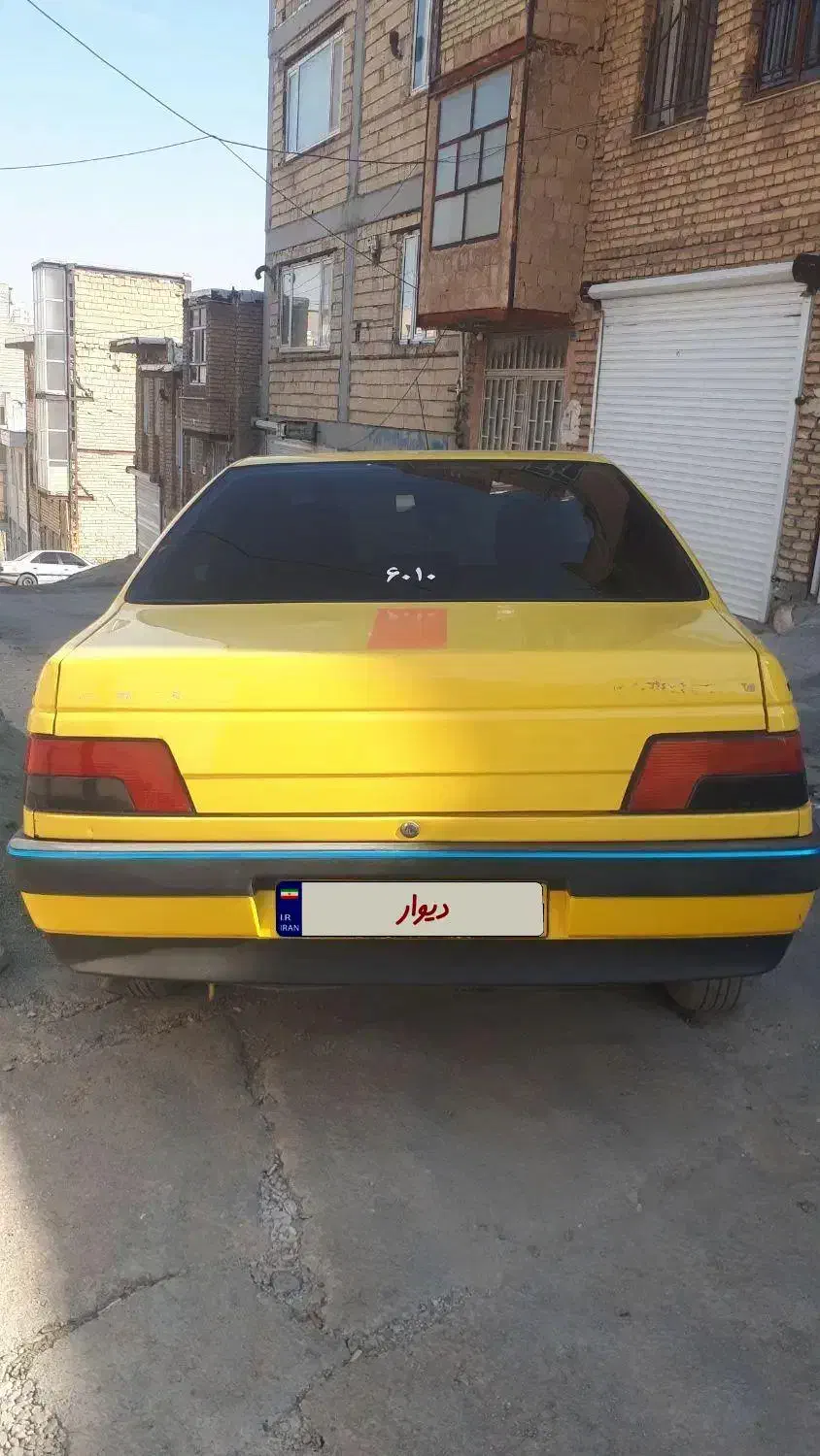 پژو تاکسی ۴۰۵ خط پردیس فردوسی|خودرو سواری و وانت|کرمانشاه, |دیوار