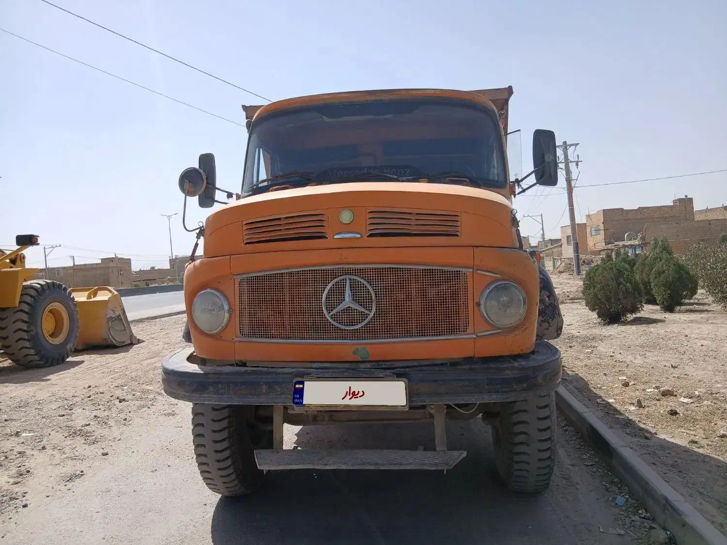 کامیون تک کمپرسی|خودرو سنگین|برخوار, |دیوار