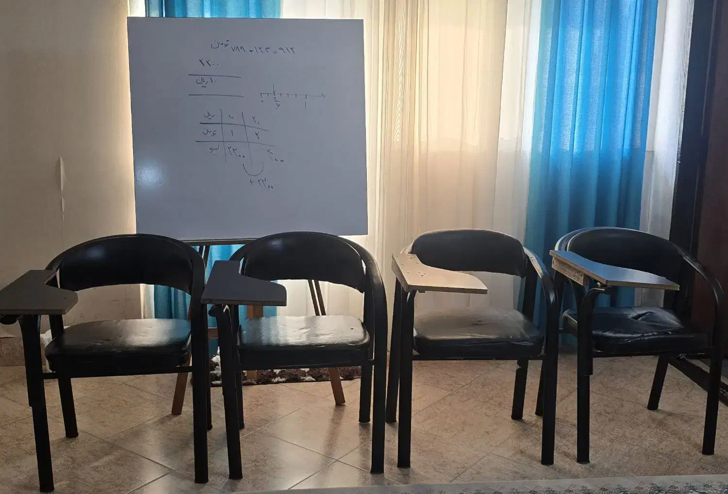 صندلی و تخته|دفتر کار|لنگرود, |دیوار