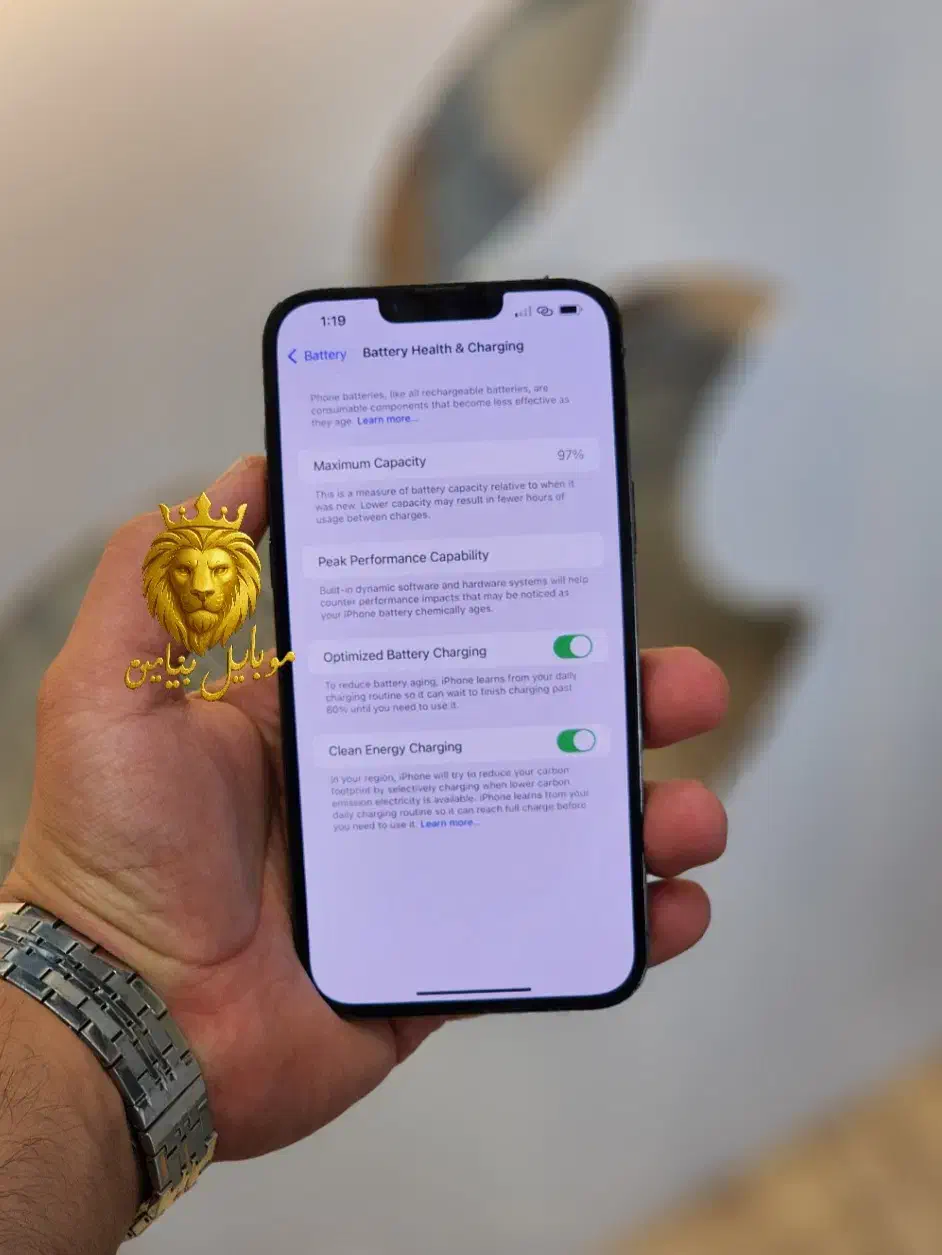 آیفون 13pro Max  256Gig  pak asli Z.A.A Batri97%|موبایل|رشت, لاکانی|دیوار