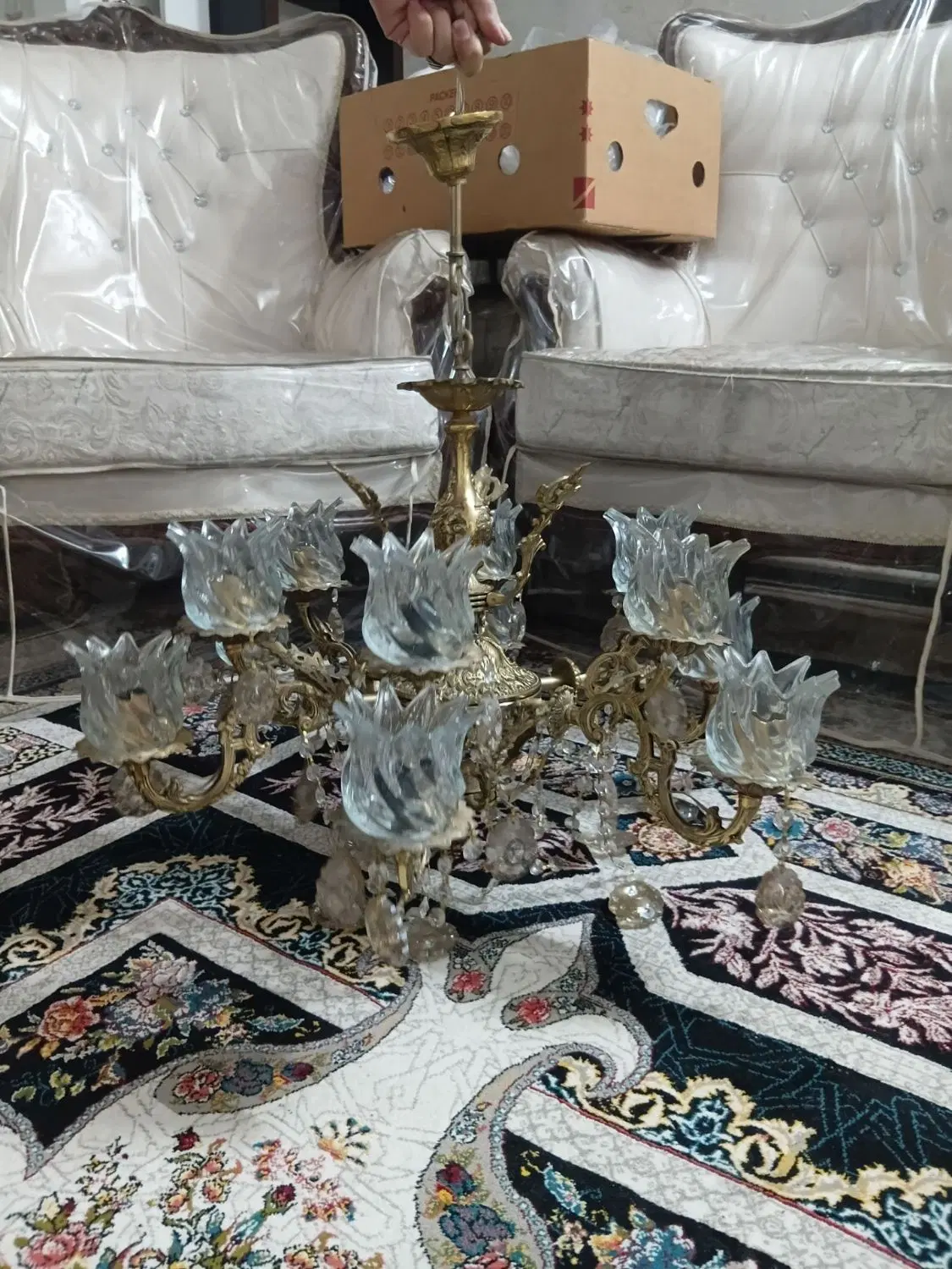 لوستر|لوستر و چراغ آویز|نسیمشهر, |دیوار