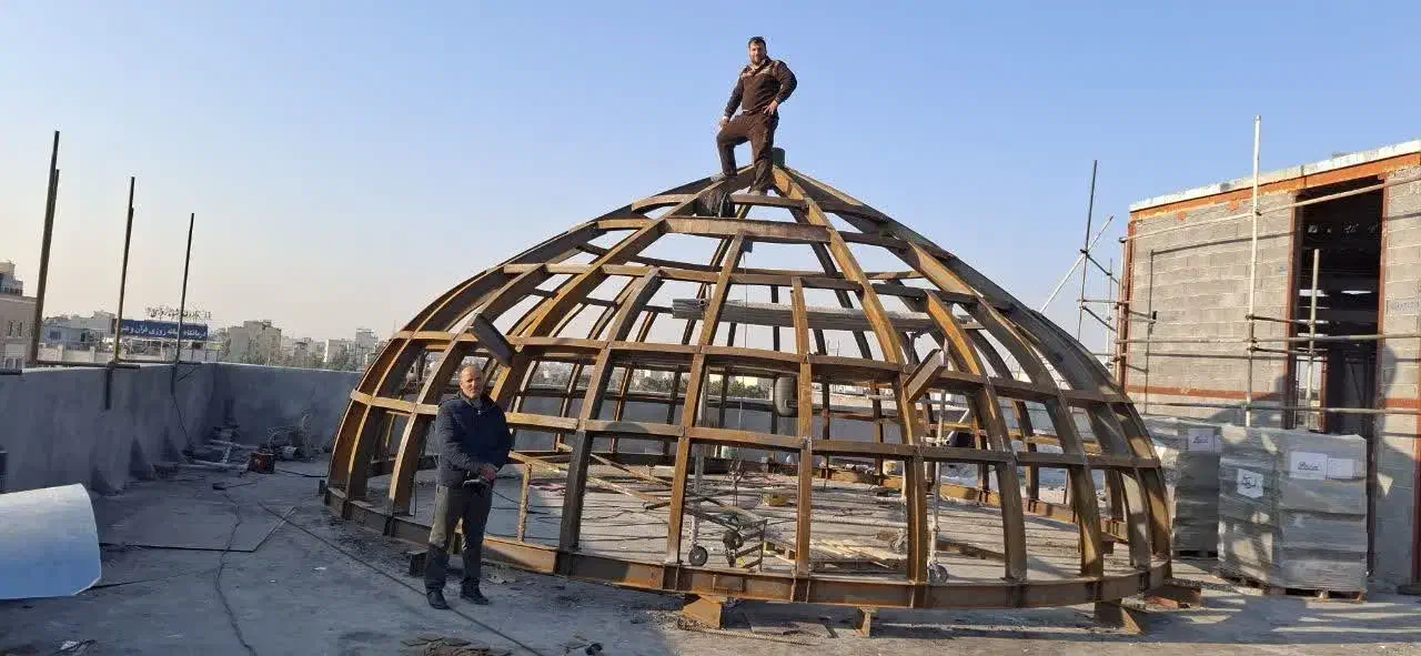 جوشکاری اسکلت و شیروانی|خدمات پیشه و مهارت|قم, بنیاد|دیوار