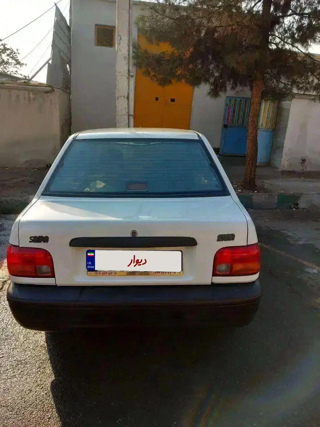 پراید سفید مدل ۸۹ صبا|خودرو سواری و وانت|تهران, جنت‌آباد جنوبی|دیوار