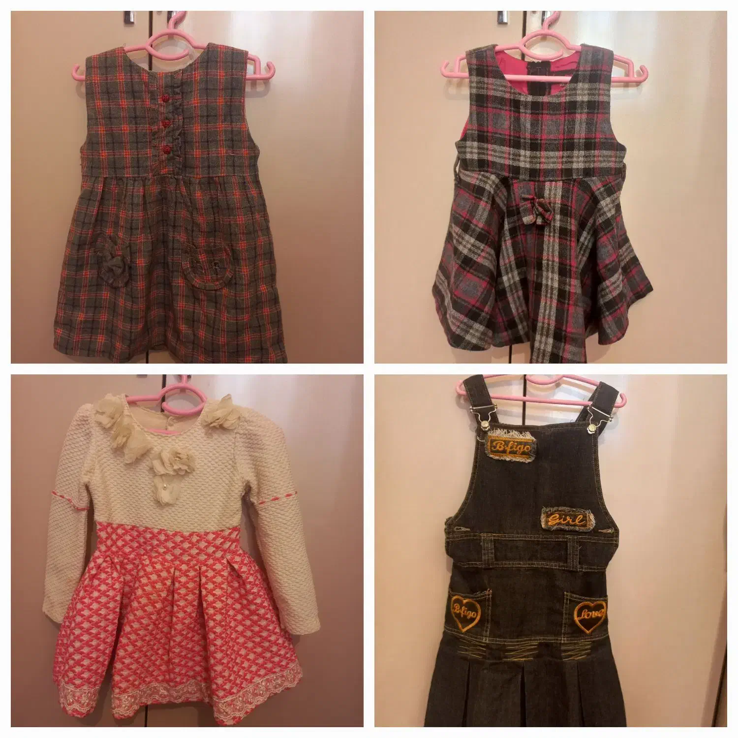 پیراهن دخترانه|کفش و لباس بچه|سلماس, |دیوار