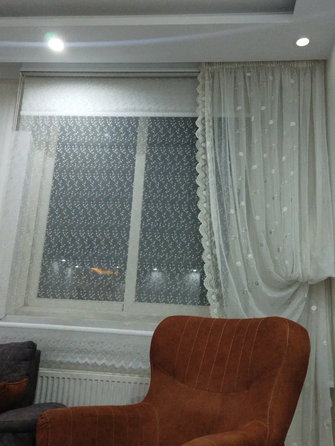 پرده دبل شید|پرده، رانر، رومیزی|بومهن, |دیوار