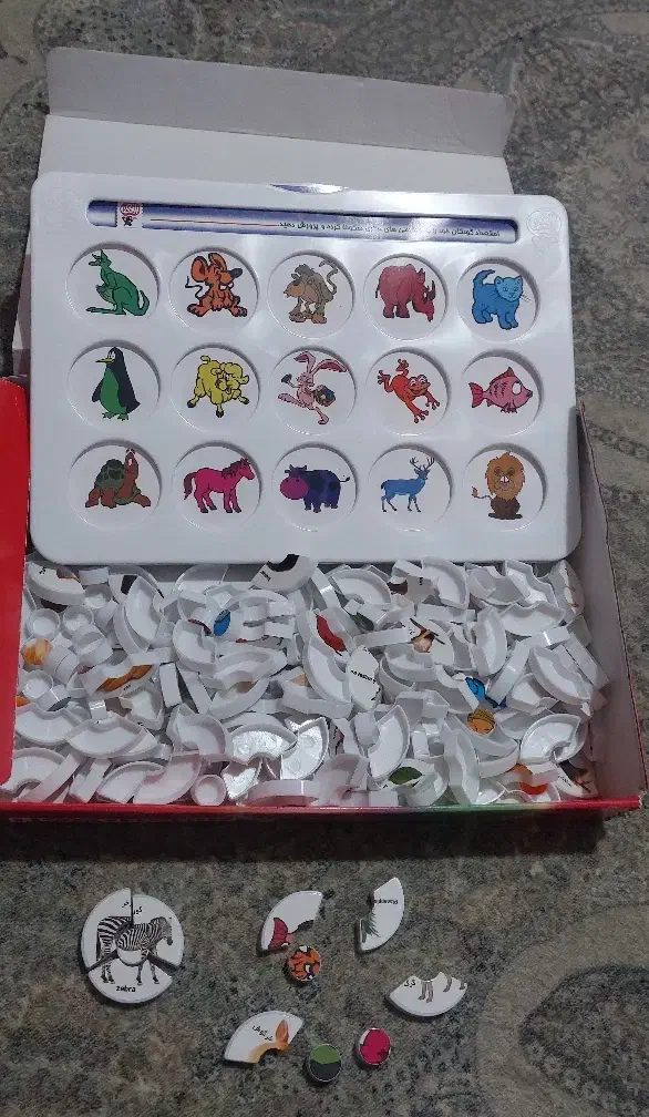 هوش چین ۴ تکه|اسباببازی بچه|تهران, باغ فیض|دیوار