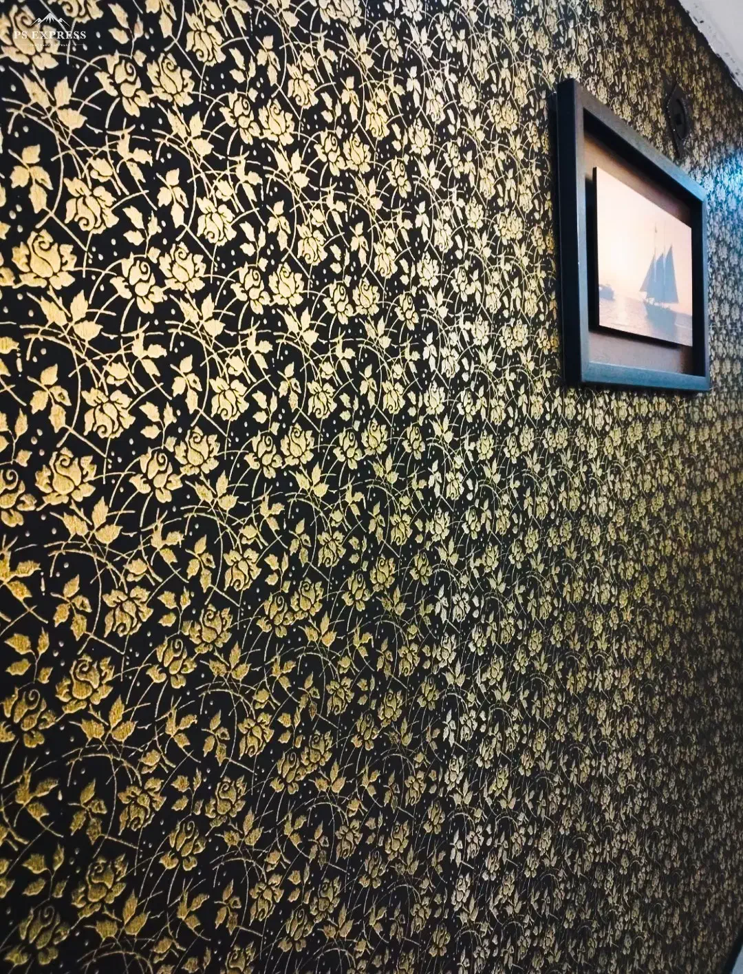 نقاشی ساختمان نقاشی طرح کاغذ دیواری|خدمات پیشه و مهارت|کامیاران, |دیوار