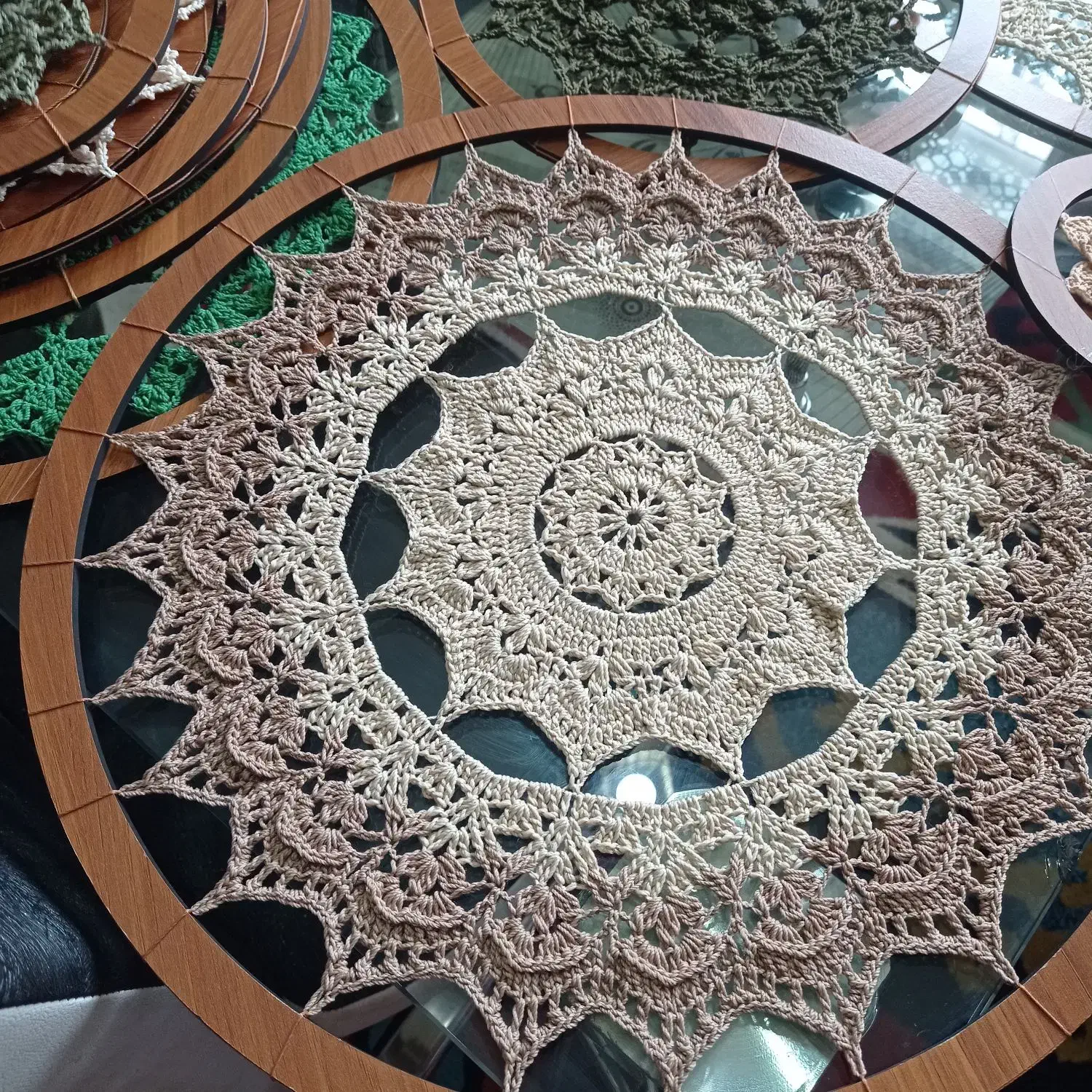 تابلو های ماندالا در سایز و طرح های مختلف|تابلو، نقاشی، عکس|قزوین, |دیوار