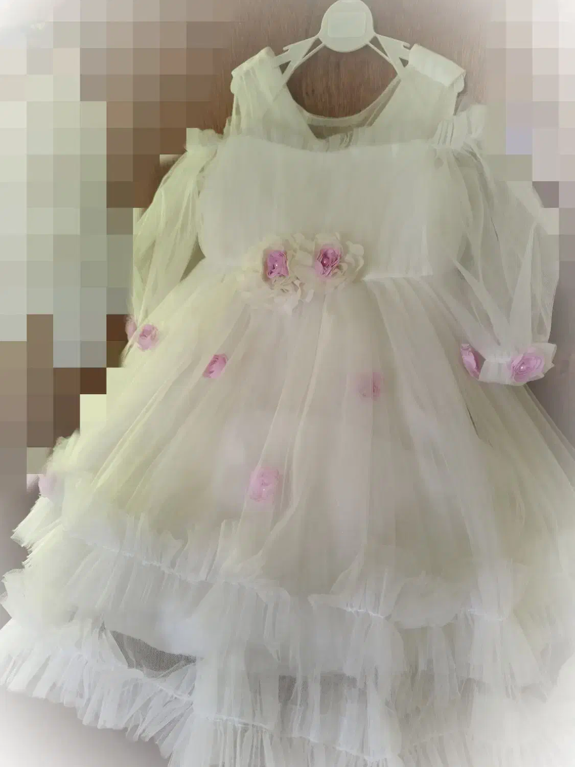 لباس پرنسسی عروس دخترانه|کفش و لباس بچه|ساری, |دیوار