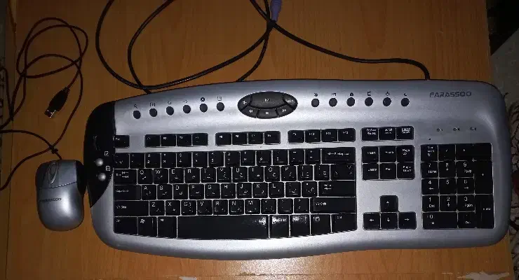 کیبورد و موس کامپیوتر|قطعات و لوازم جانبی رایانه|آبیک, |دیوار