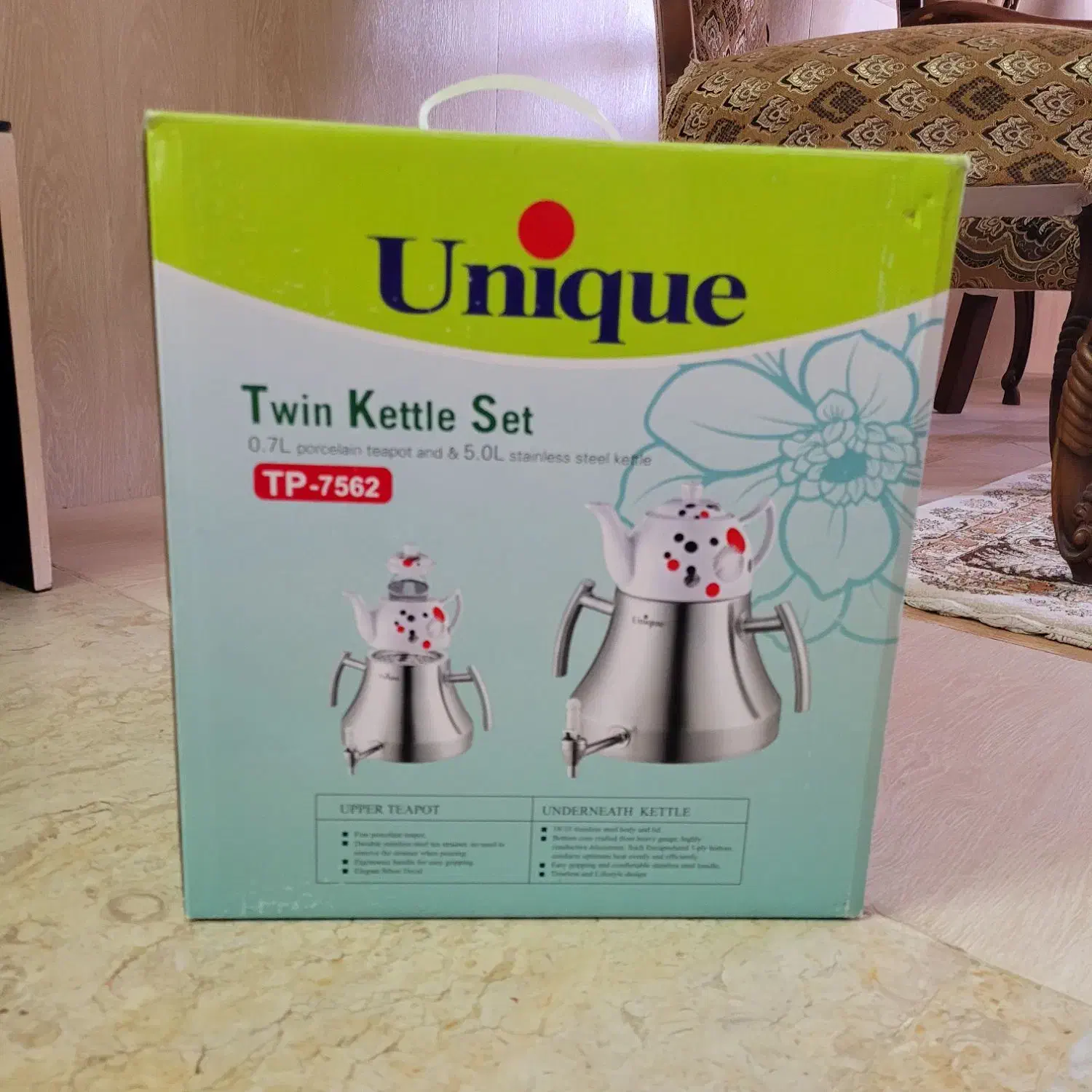 کتری شیر دار  یونیک اصلی|قوری، کتری، قهوه‌ساز دستی|یزد, |دیوار