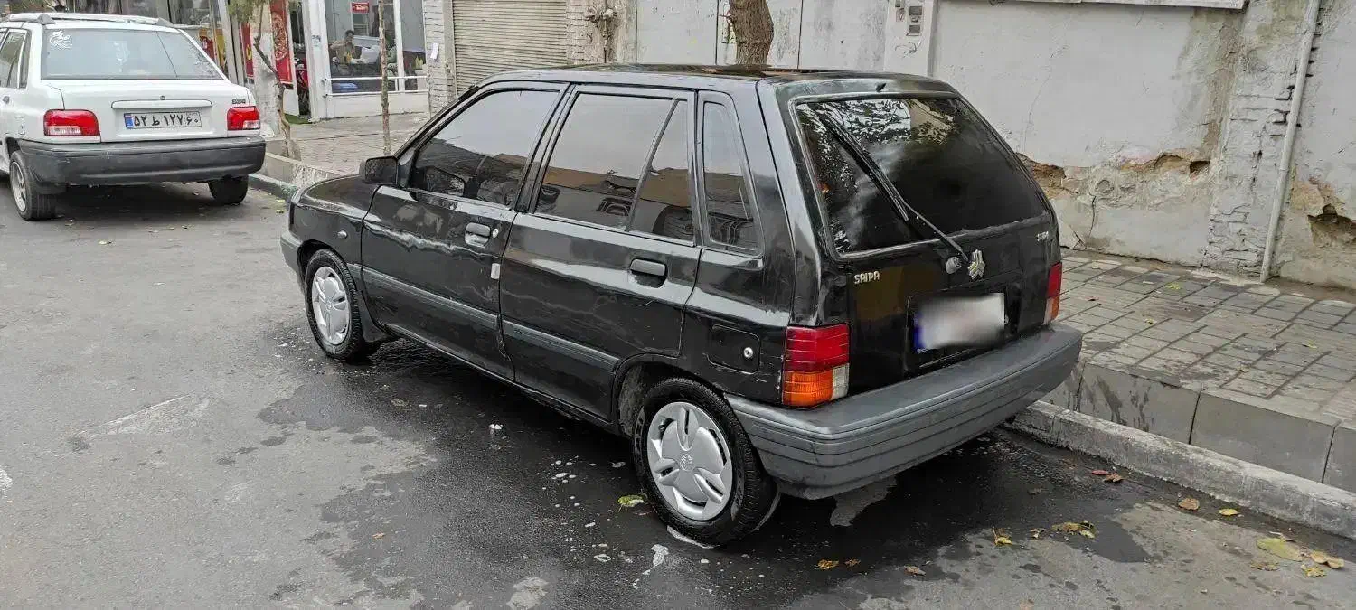 پراید هاچ بک ۸۶ مشکی متالیک|خودرو سواری و وانت|تهران, مینای جنوبی|دیوار