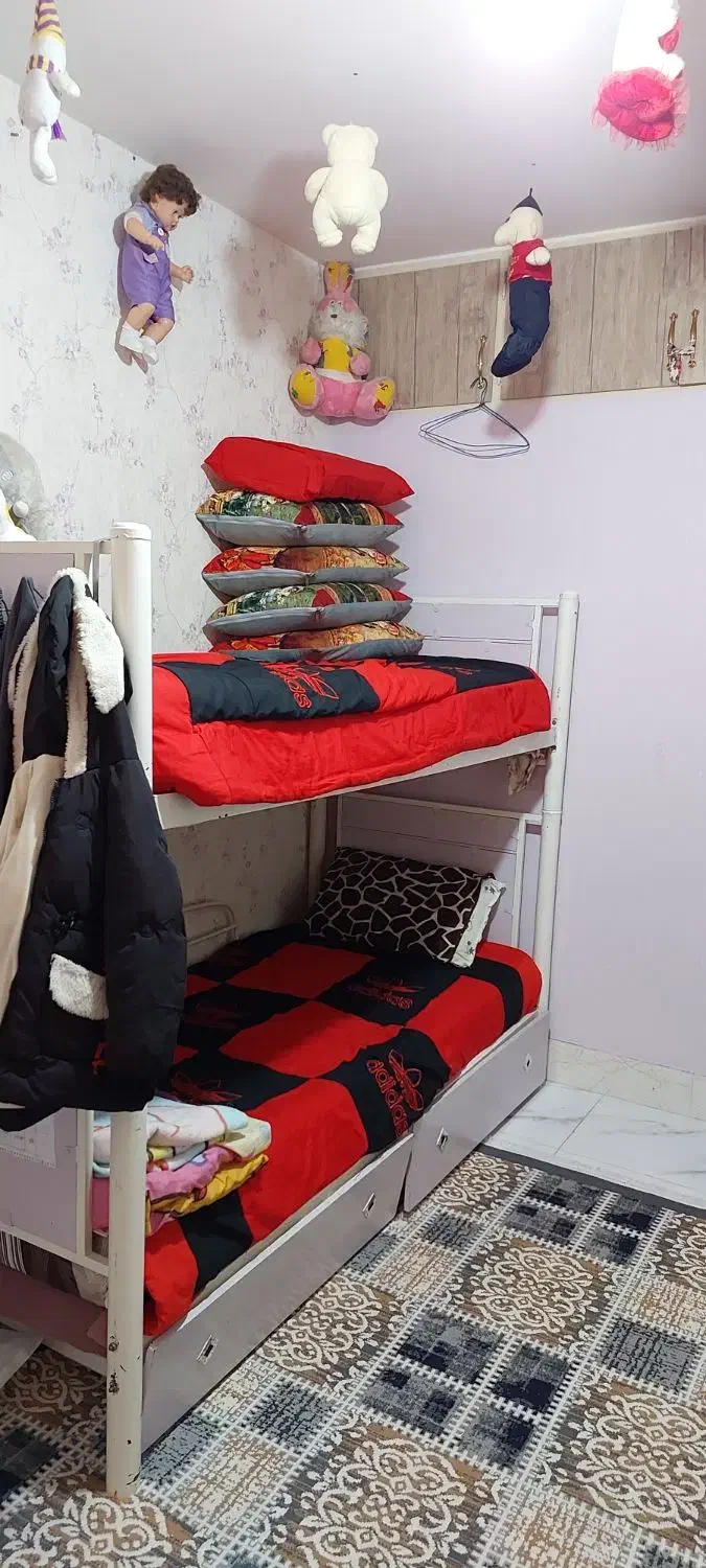 تخت دو طبقه|تخت و سرویس خواب|بروجرد, |دیوار