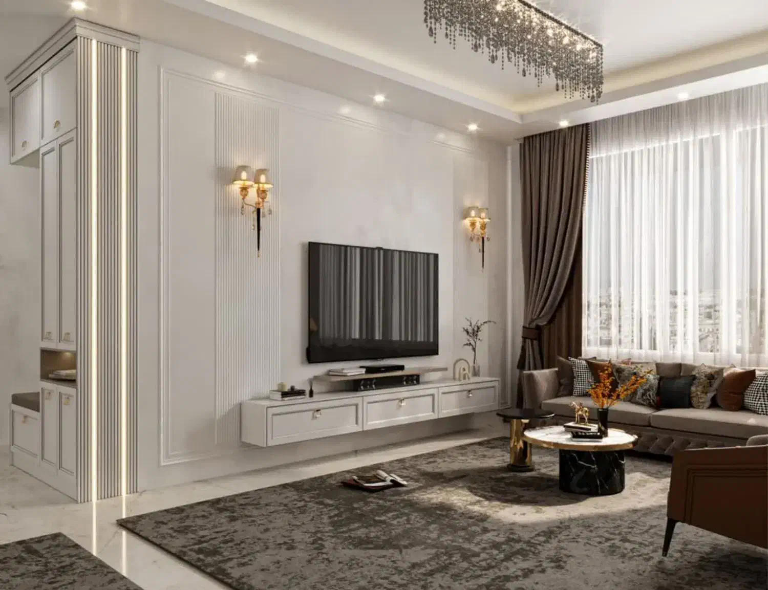 ۲۴۰متر/تک واحدی/برآرمیده/۴خواب|فروش آپارتمان|قم, انسجام|دیوار