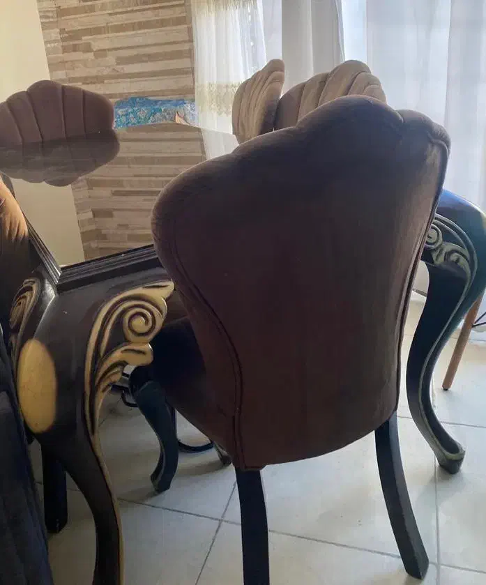 میزنهارخوری شش نفره|میز و صندلی غذاخوری|نوشهر, |دیوار