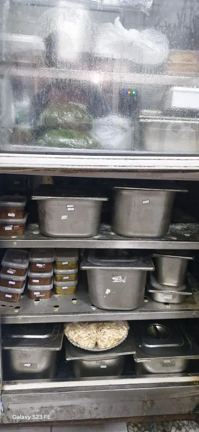 یخچال فریزر دو درب ایستاده کاملا استیل|کافیشاپ و رستوران|رشت, خواهر امام|دیوار