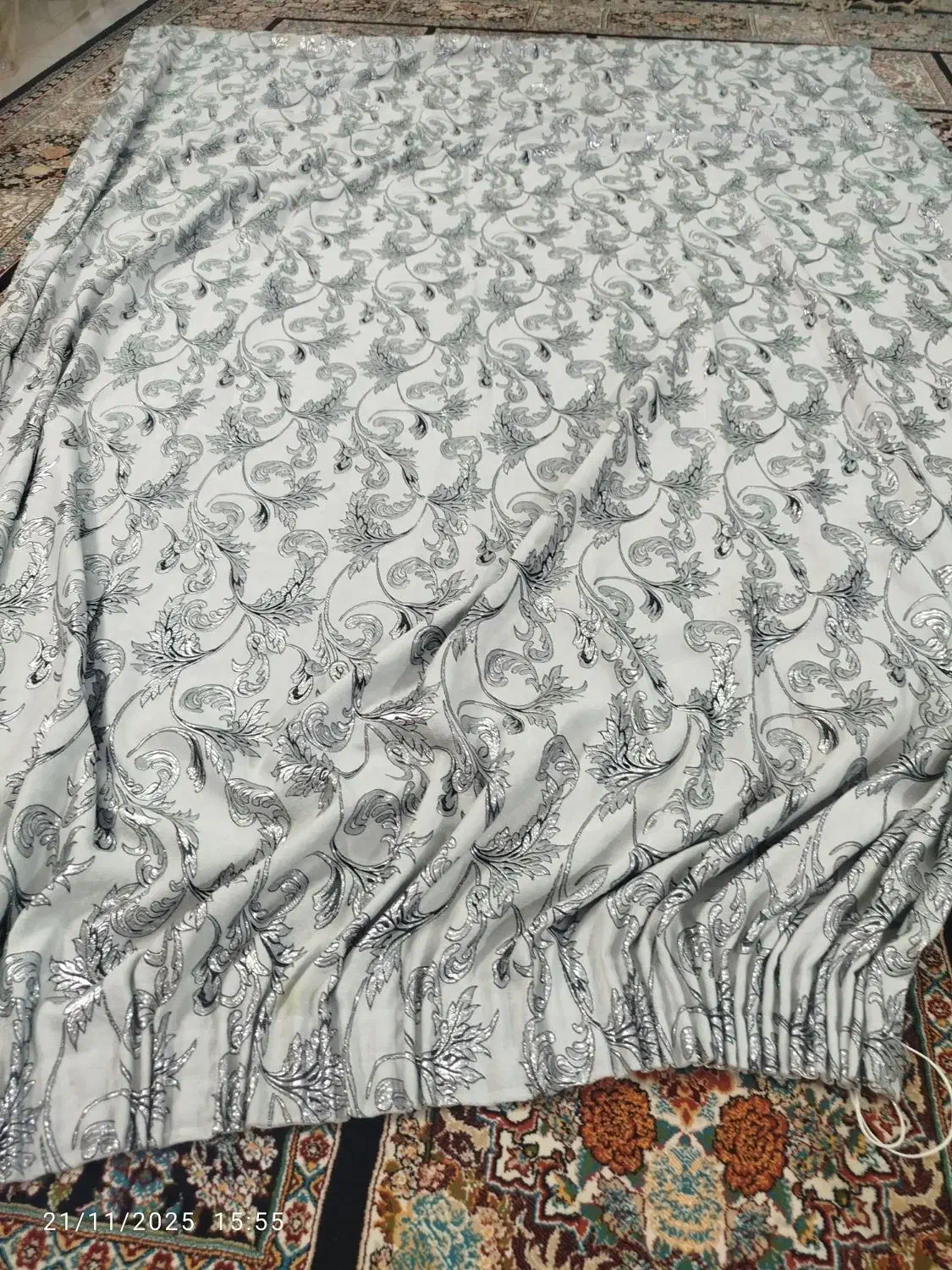 پرده بسیار تمیز|پرده، رانر، رومیزی|مشهد, خواجه ربیع|دیوار