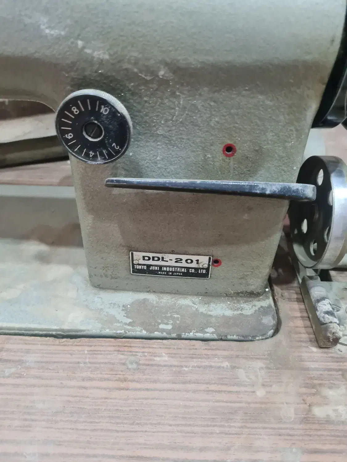 چرخ خیاطی ژوکی قدیمی اصل ژاپن|چرخ خیاطی و ریسندگی|قم, چهار مردان|دیوار