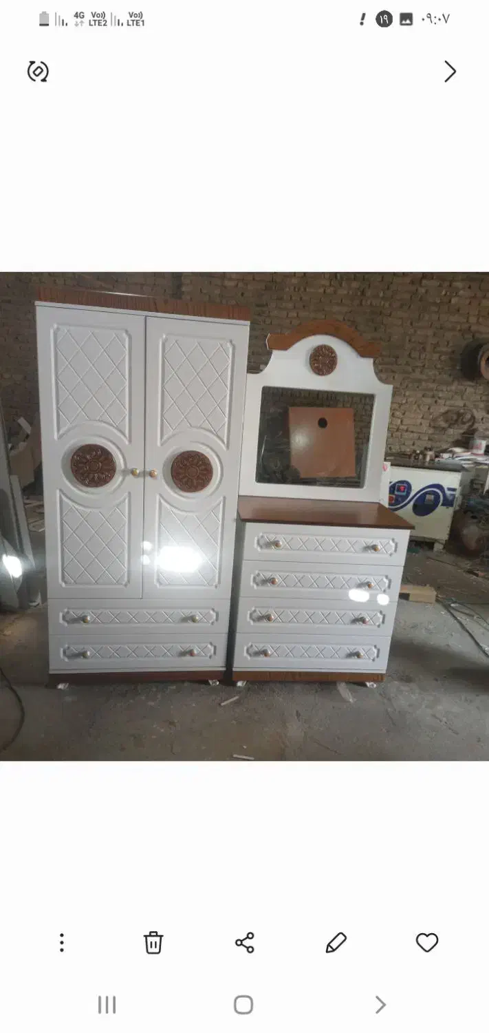 تخت خواب کودک|تخت و سرویس خواب|قرچک, مهدیه|دیوار