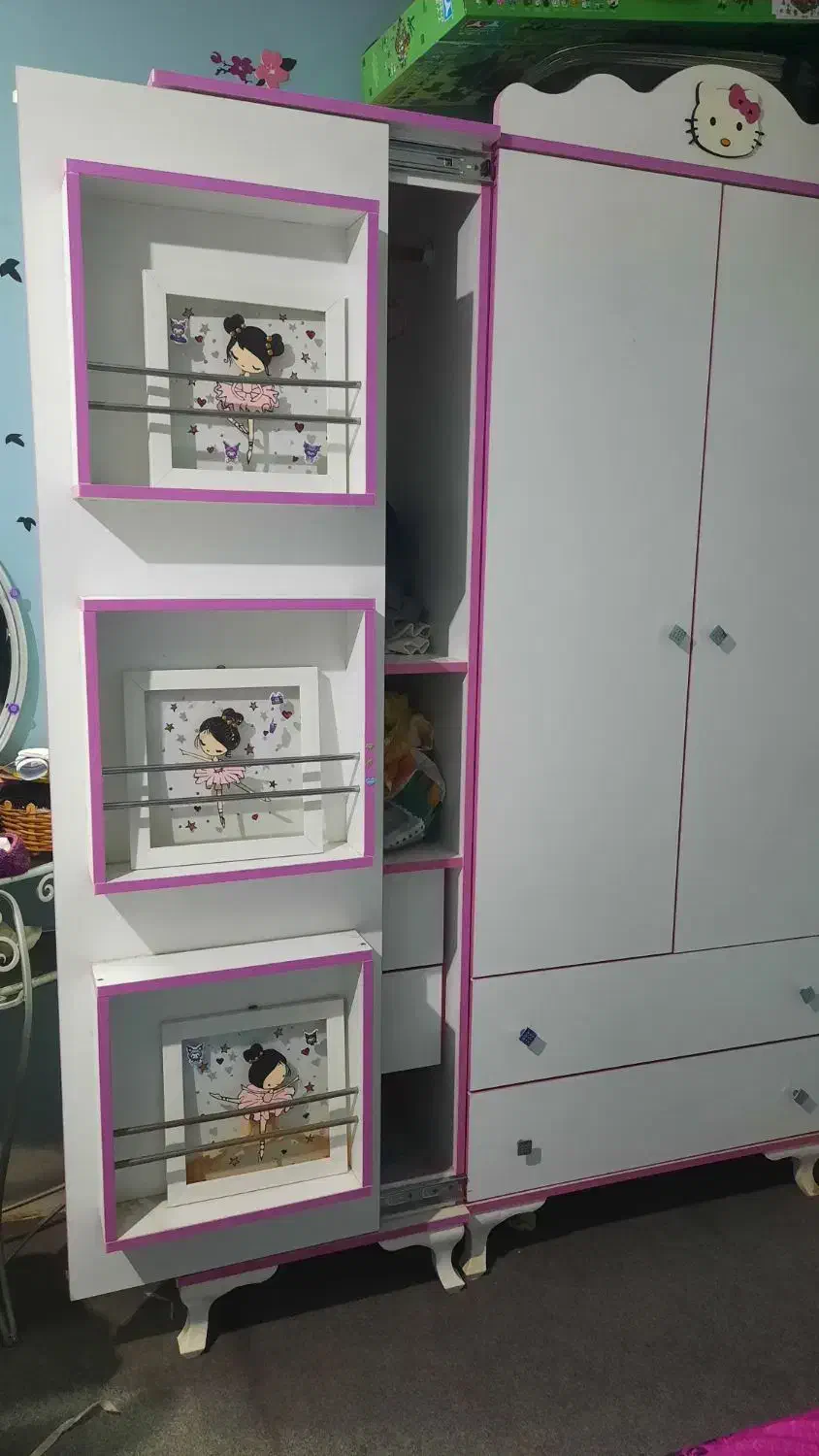 سرویس خواب کودک و نوجوان|تخت و سرویس خواب|کرج, دهقان ویلا|دیوار