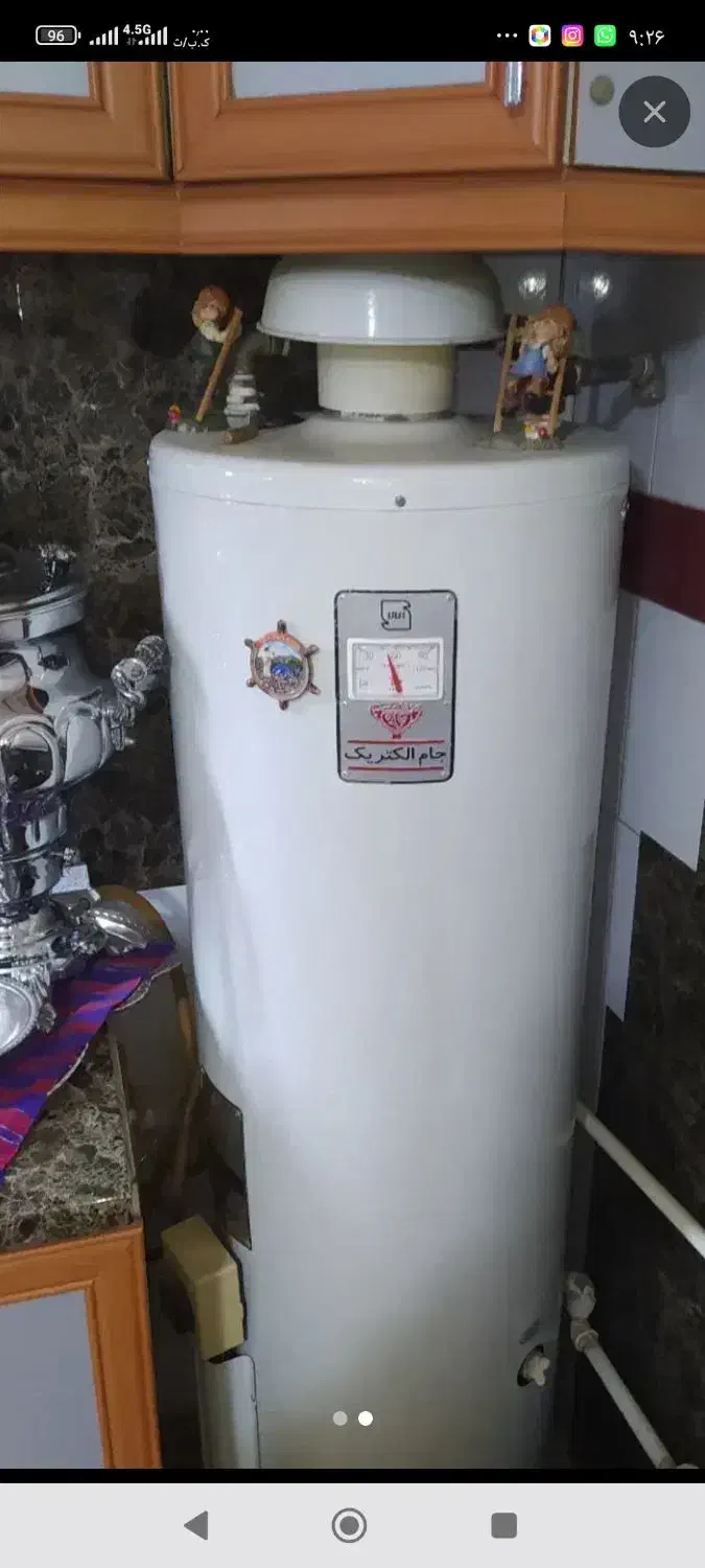 ابگرمکن ایستاده صدلیتری درحدنو سالم سالم|آبگرمکن، پکیج، شوفاژ|قدس, شهرقدس|دیوار