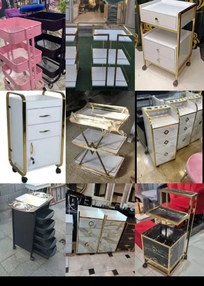 ترولی ارایشگاهی|آرایشگاه و سالن‌های زیبایی|لاهیجان, گلستان|دیوار