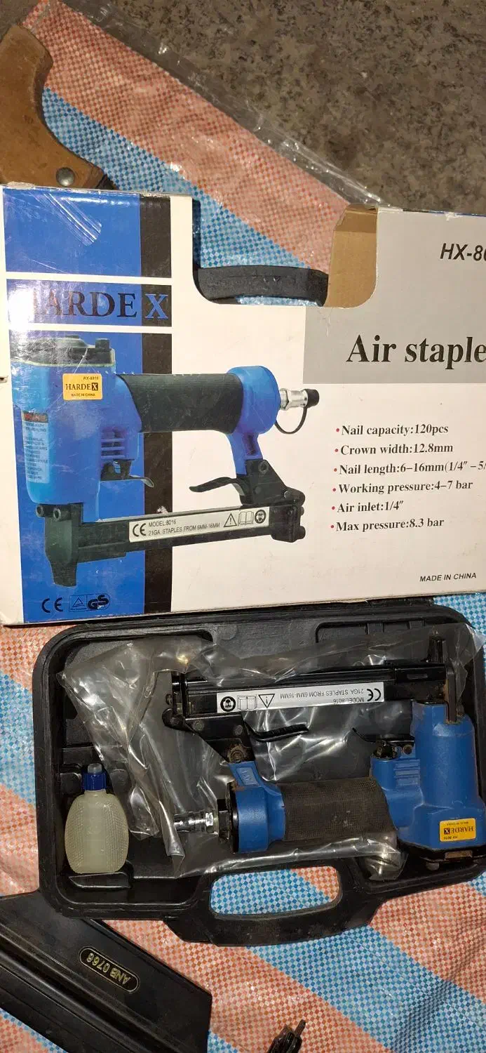 منگنه میخکوب استپ بادی دو عدد|ابزارآلات|نسیم‌شهر, |دیوار