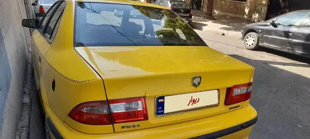 تاکسی سمند ef7 دوگانه سوز  خط پیشوا به ورامین|خودرو سواری و وانت|ورامین, ورامین|دیوار