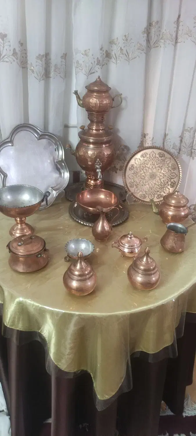 ظروف مس|صنایع دستی و سایر لوازم تزئینی|رفسنجان, |دیوار