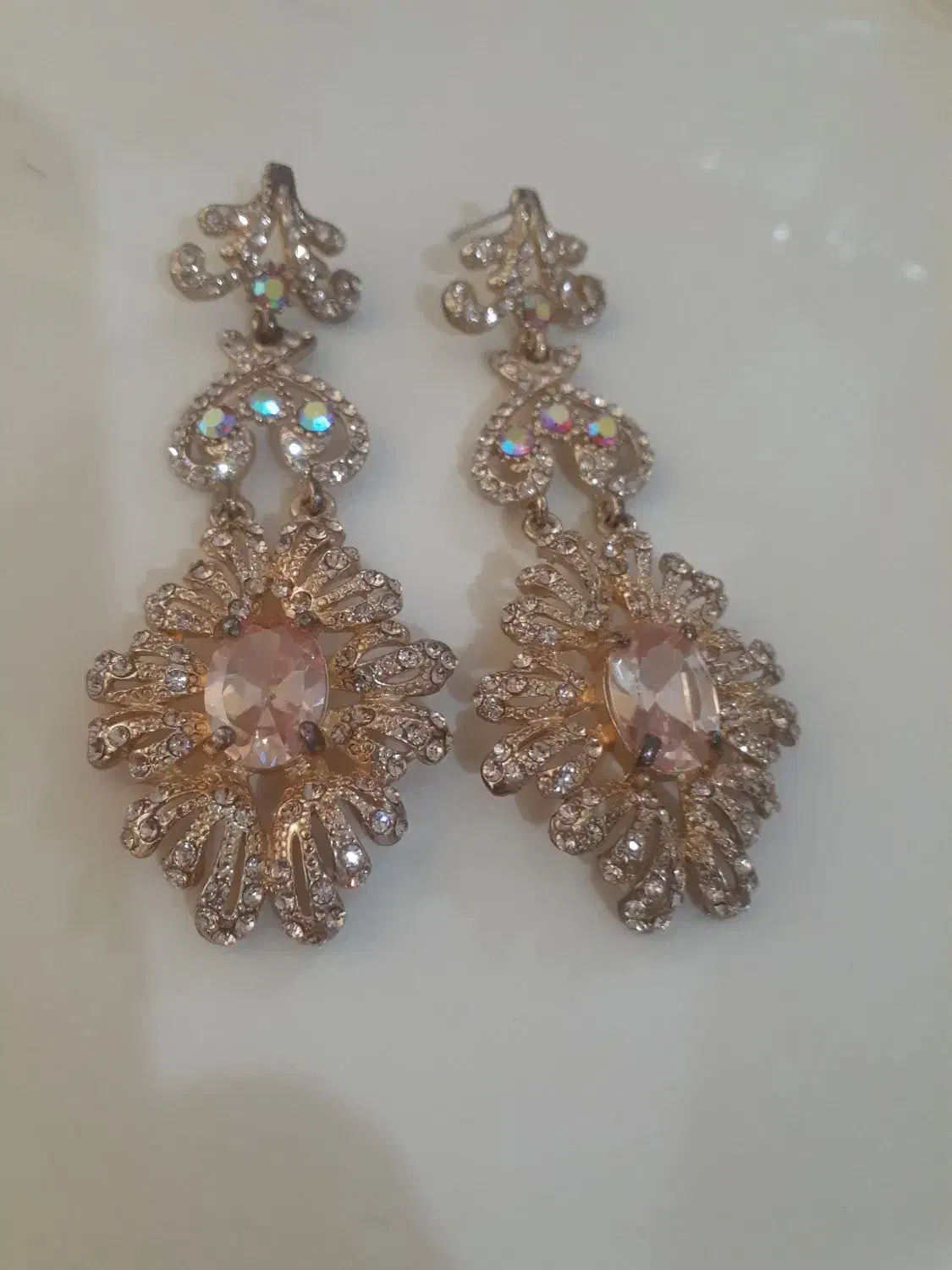 گوشواره هندی بسیار زیبا و گیره موی چینی|بدلیجات|پردیس, فاز ۸|دیوار