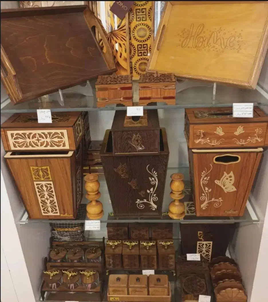 سطل و جادستمال کاغذی، تنگ و جام، شات، جاقاشقی|صنایع دستی و سایر لوازم تزئینی|مشهد, کوثر|دیوار