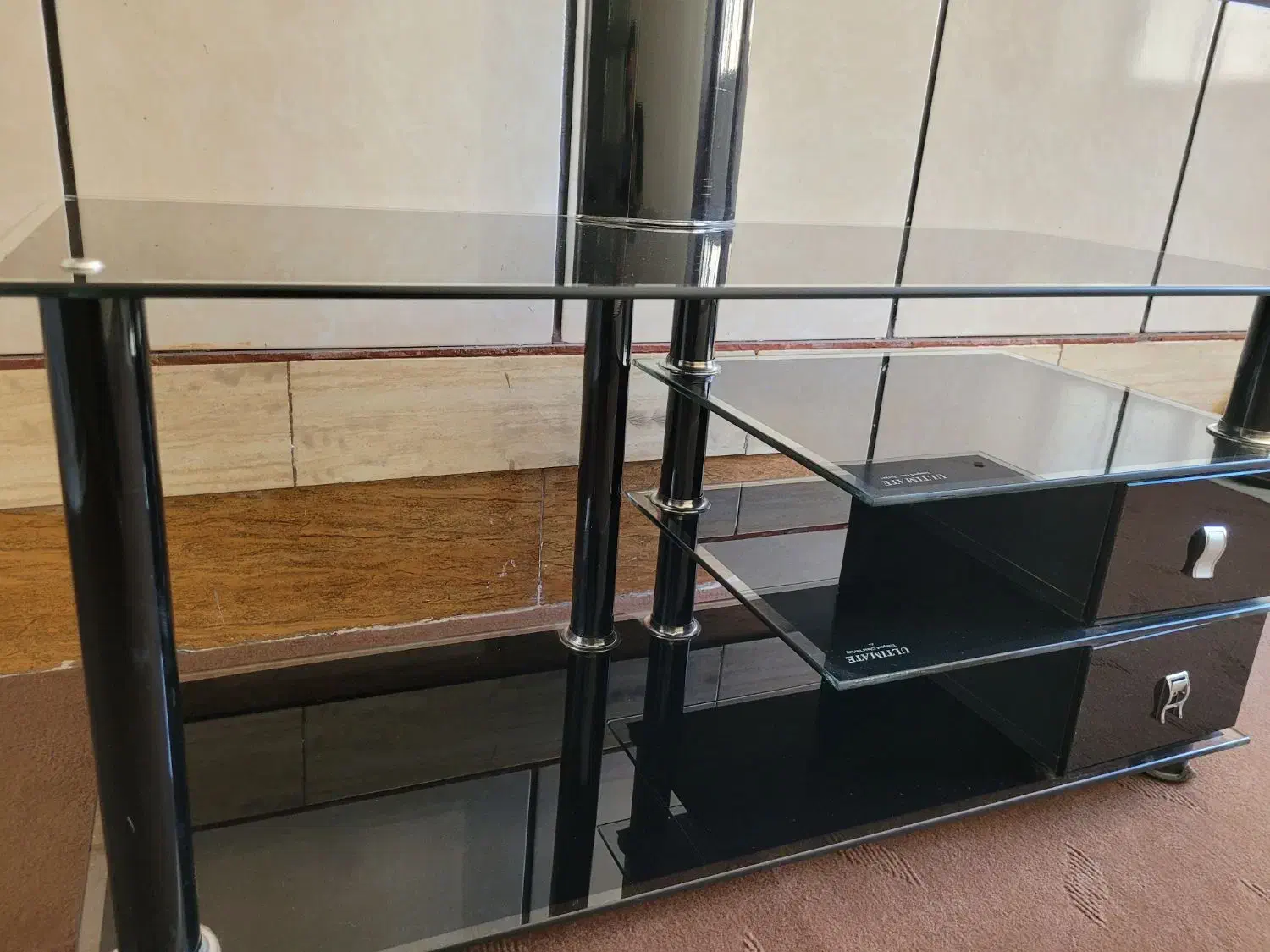 میزتلوزیون شیشه ای خارجی|میز تلویزیون|بیرجند, |دیوار