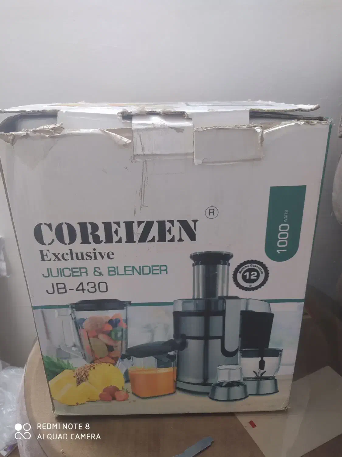 آبمیوه گیری مارک کوریزن نو کار نکرده|سایر لوازم برقی|مراغه, |دیوار