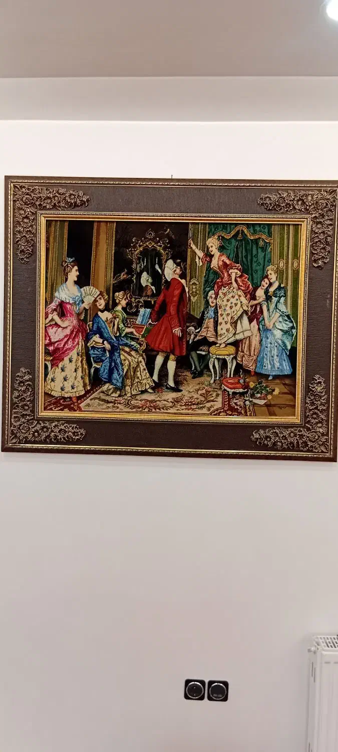 دو تخته تابلو فرش دستباف هر کدام 45 میلیون|تابلو فرش|همدان, |دیوار