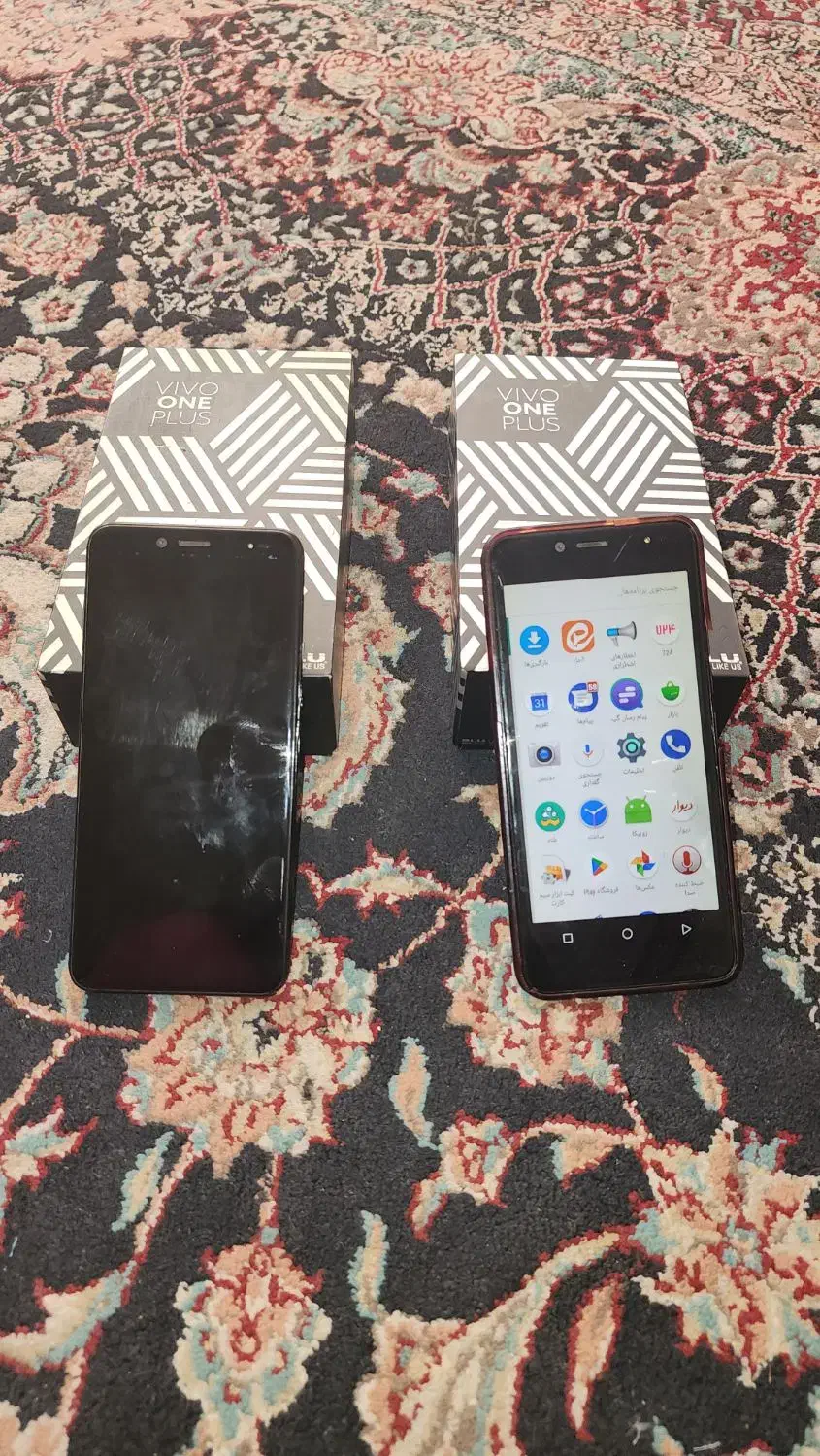 دو عددگوشی آمریکایی اصل بلو ویوا وان پلاس|موبایل|مشهد, شهرک مهر آباد|دیوار