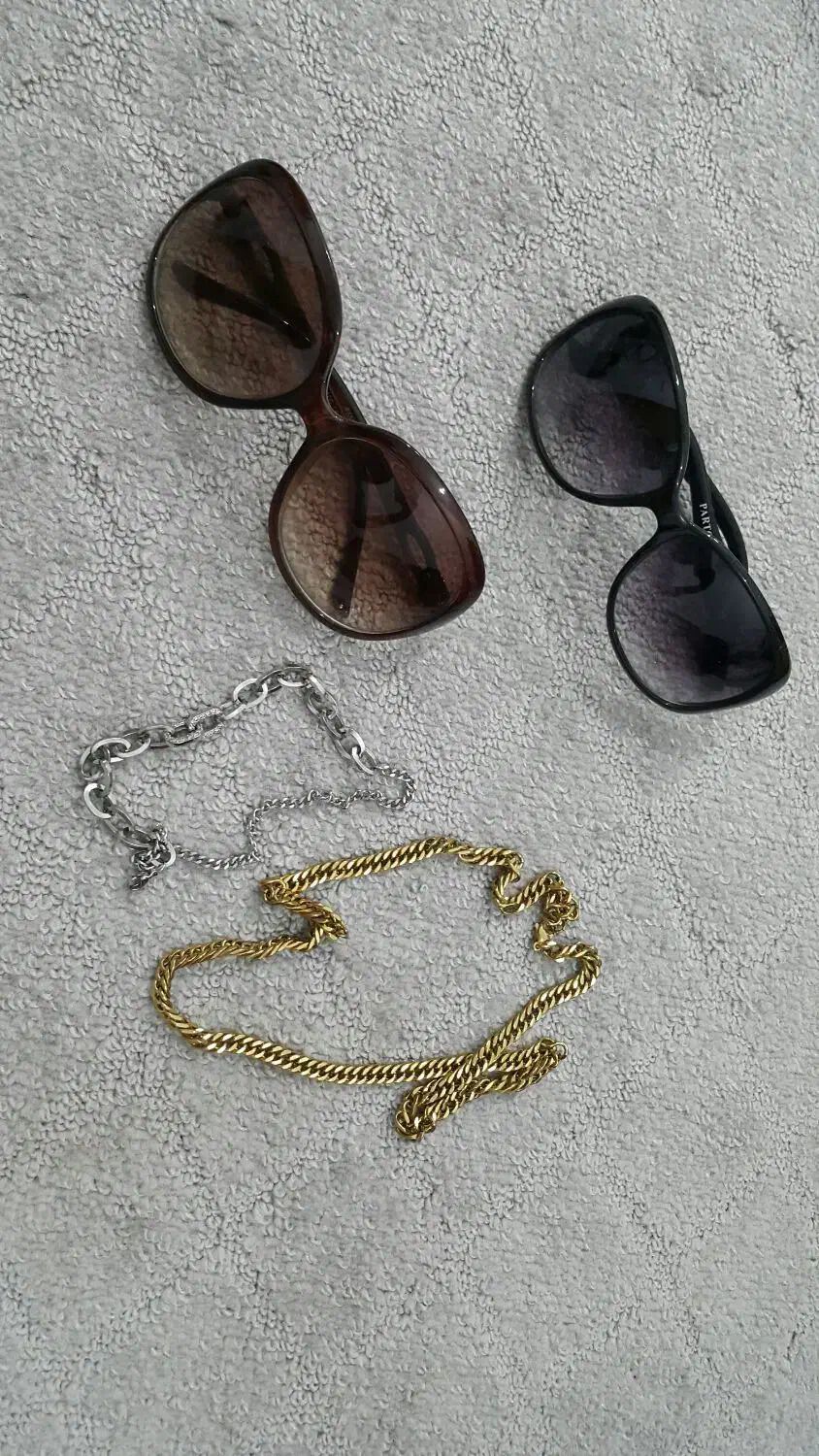 دو عدد عینک و زنجیر|زیورآلات و اکسسوری|اهواز, زیتون کارمندی|دیوار