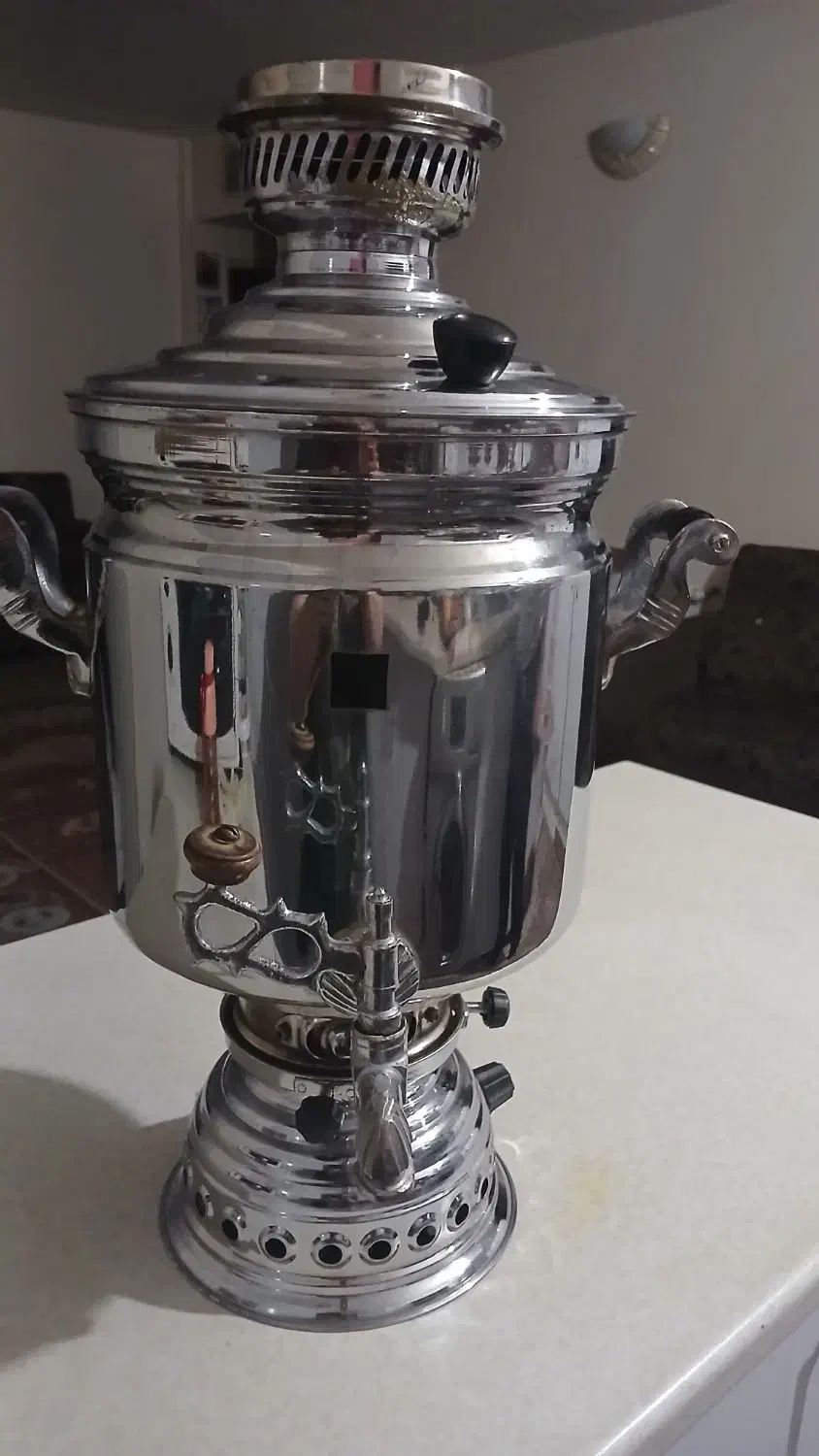 سماور برنجی|سماور، چای‌ساز، قهوه‌ساز|زنجان, |دیوار