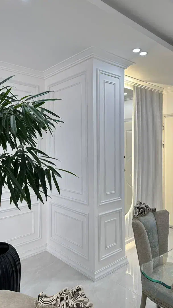 قاب بندی دیوار قرنیز پی وی سی پلی اورتان|مصالح و تجهیزات ساختمان|رشت, دیلمان|دیوار