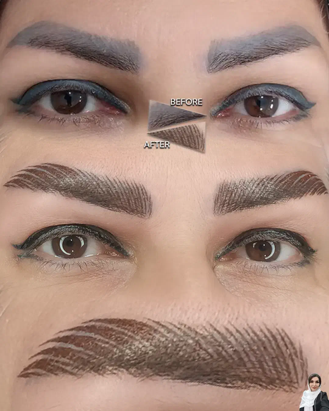 سلام . نیازمند چند مدل .که ابروی تتو دار  دارن|خدمات آرایشگری و زیبایی|رشت, منظریه|دیوار