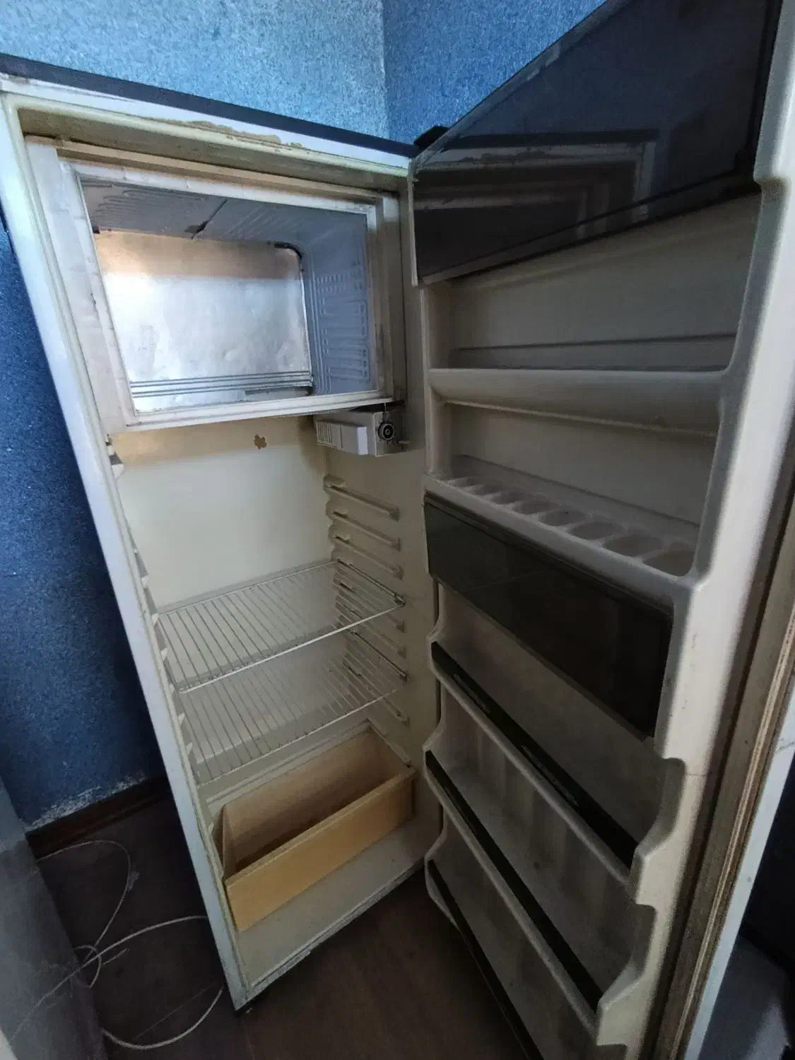 یخچال خانگی|یخچال و فریزر|بافت, |دیوار