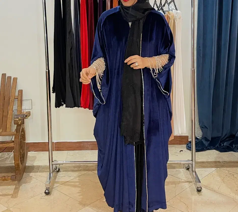 مانتو عبایی جواهردوزی شده|لباس|تهران, آهنگ|دیوار