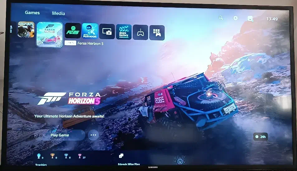 معاوضه و فروش فورزا هورایزن 5 و اف سی ۲۵|کنسول، بازی ویدئویی و آنلاین|اهواز, کوی مهدیس|دیوار