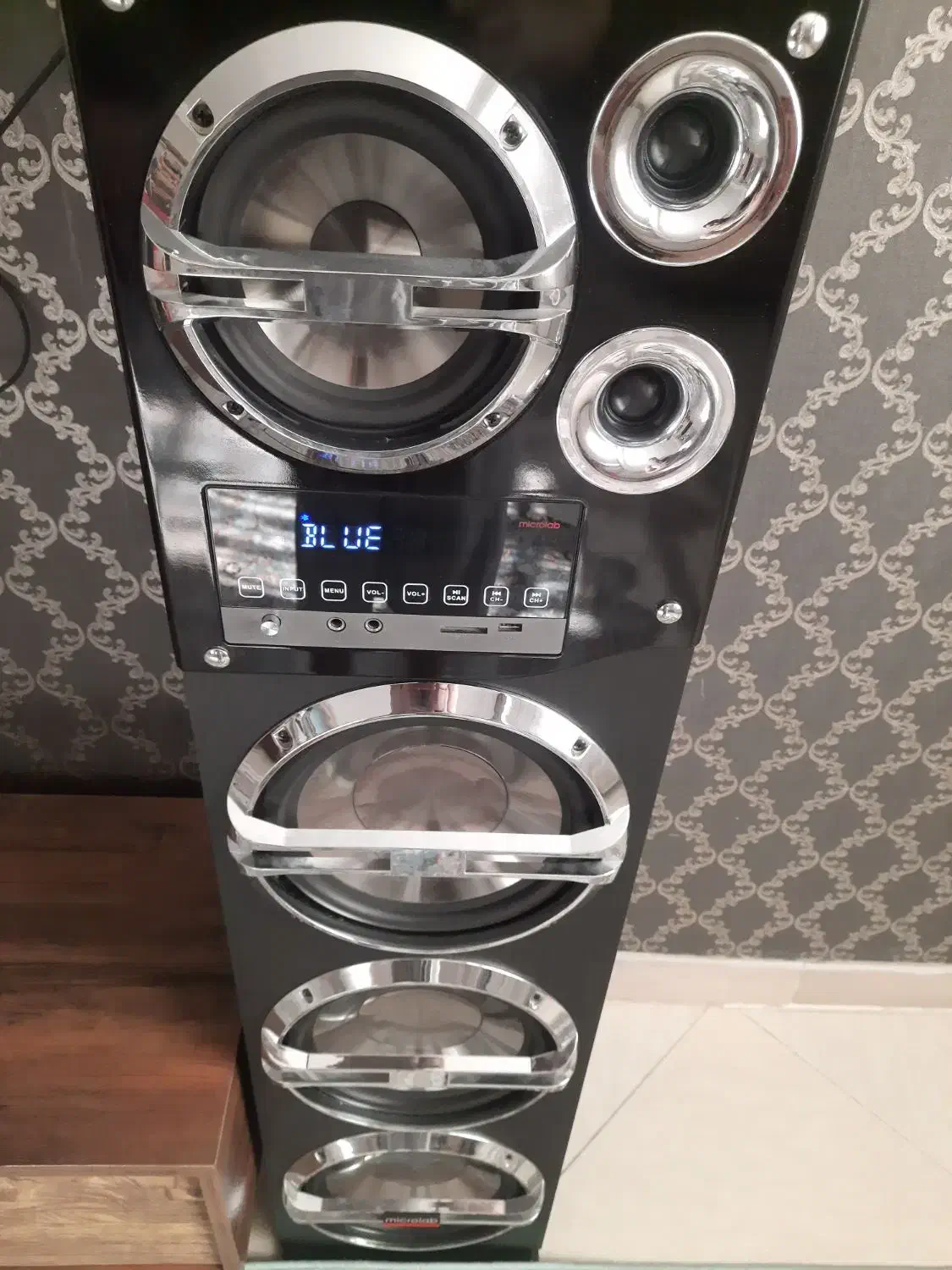 اسپیکر دو قلو میکرولب|سیستم صوتی خانگی|اراک, |دیوار