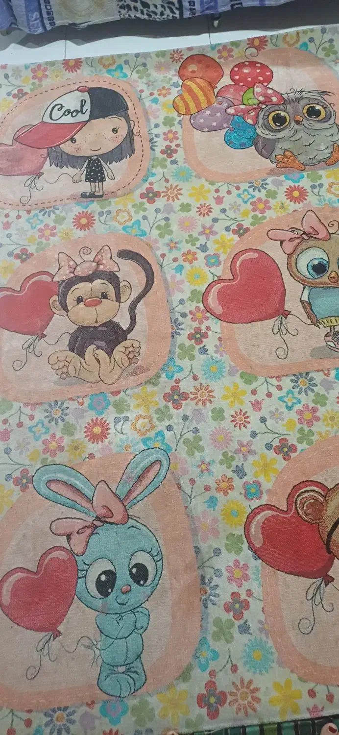 قالی کودک|فرش|بهبهان, |دیوار