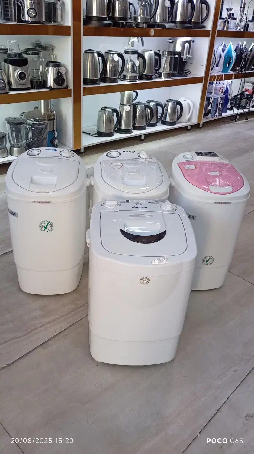 مینی واش/کهنه/شور(500دور ) ناسیونال  گارانتی ارسال|ماشین لباسشویی و خشک‌کن لباس|مشهد, شهید آوینی|دیوار