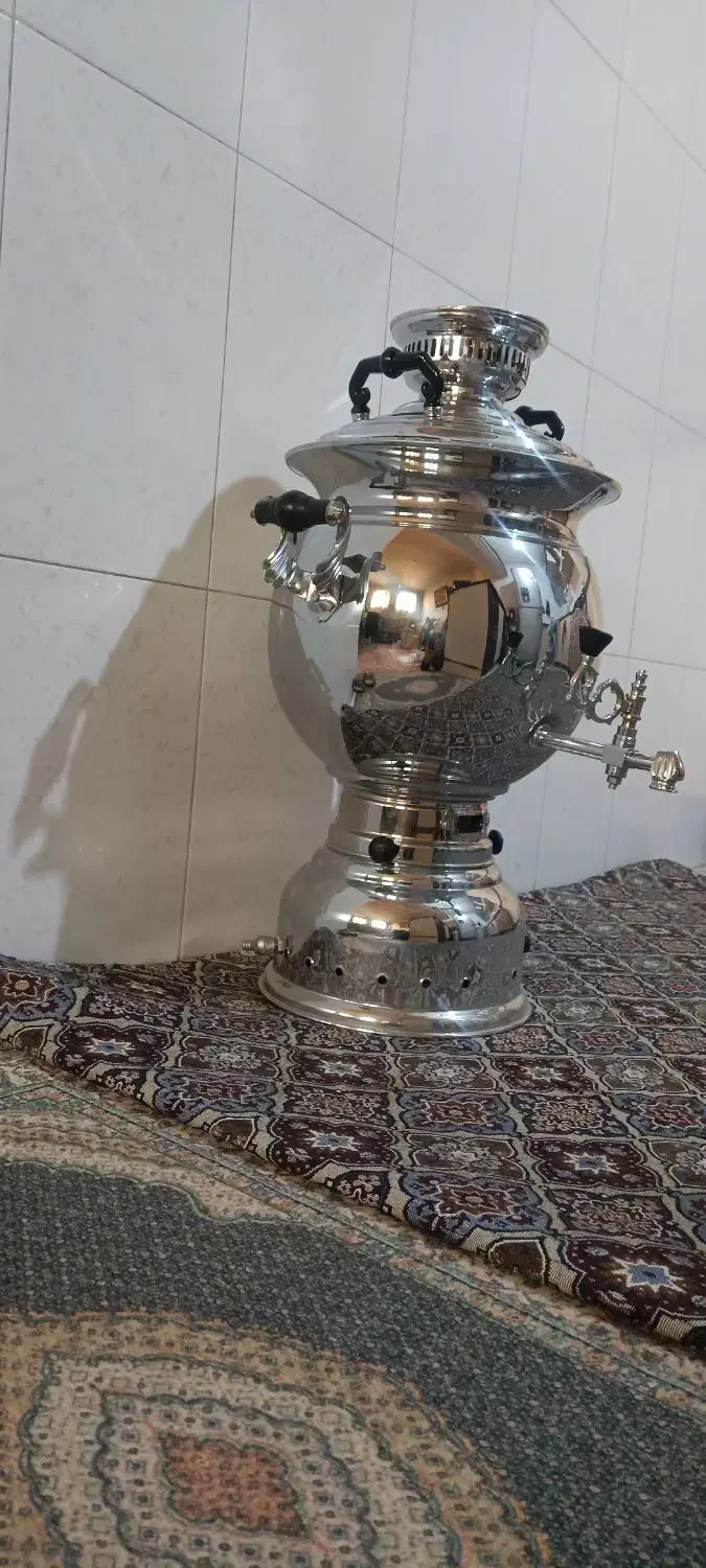 سماورگازی بزرگ|سماور، چایساز، قهوهساز|تبریز, |دیوار