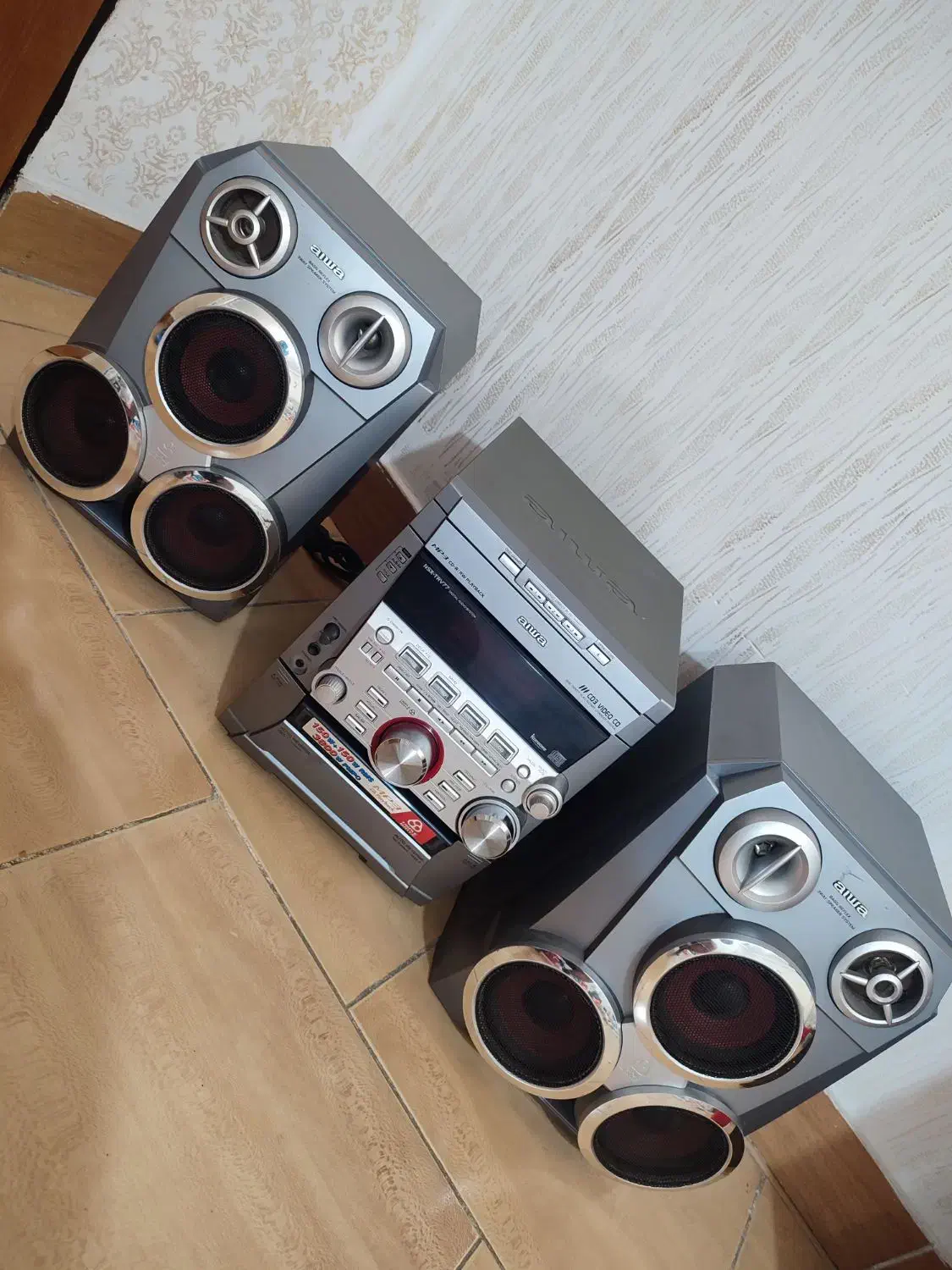 ظبط و باند ایوا ژاپن کیفیت صدا عالی|صوتی و تصویری|رشت, رودباری|دیوار