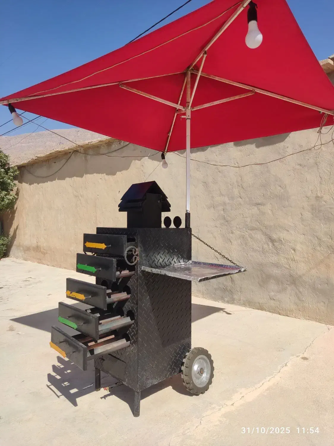 دستگاه بلال تنوری پنج طبقه|کافیشاپ و رستوران|مرودشت, محمد آباد|دیوار