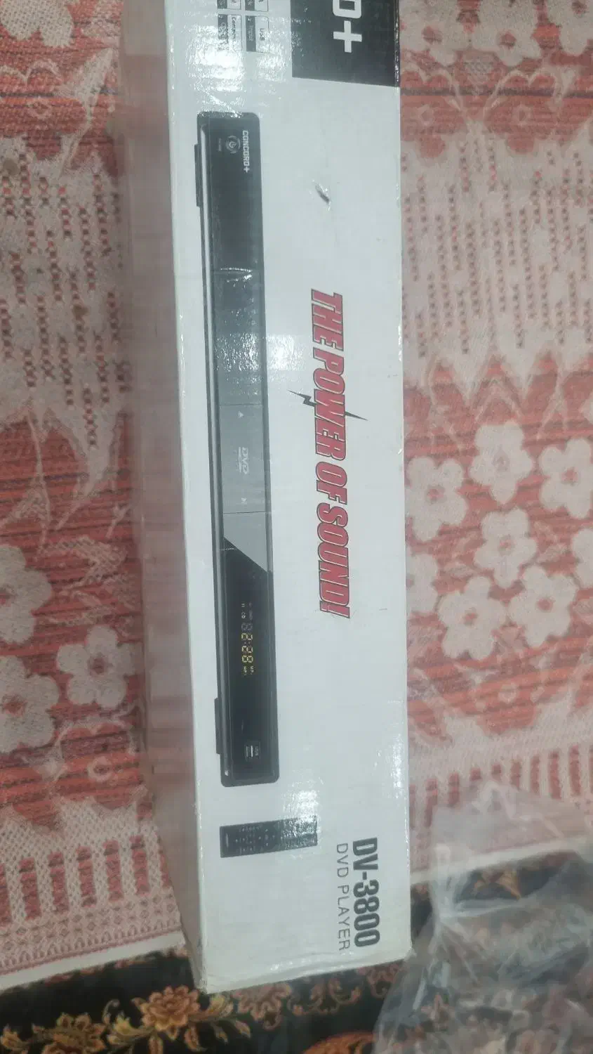 dvd کنکورد مدل 3800|پخشکننده DVD و ویدیو|تهران, خلازیر|دیوار