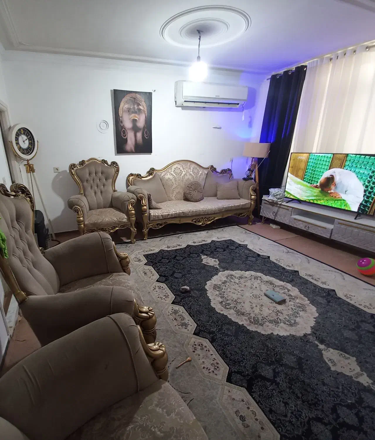 مبل سلطنتی|مبلمان خانگی و میز عسلی|آمل, |دیوار